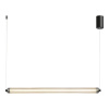 ST LUCE utsenka-SL6224.413.01 Светильник подвесной ST-Luce Черный/Прозрачный LED 1*30W 4000K БАМБУ