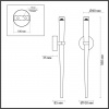 Настенный светильник ODEON LIGHT MIDCENT 4352/5WL