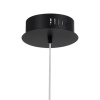 ST LUCE SL6130.403.06 Светильник подвесной ST-Luce Черный/Белый, Дымчатый LED 1*8W 3000K АЙС