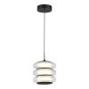 ST LUCE SL6239.403.03 Светильник подвесной ST-Luce черный/прозрачный LED 1*16W 3000K ФРИТЕЛЛА