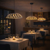 ST LUCE SL6016.703.01 Светильник подвесной ST-Luce Синий/Синий LED 1*20W 3000K БАУНД