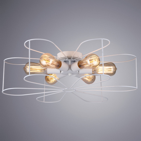 Потолочная люстра Arte Lamp CAMOMILLA A6049PL-6WH