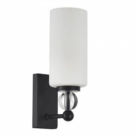 ST LUCE SL2003.401.01 Светильник настенный ST-Luce черный/белый E27 1*40W АВРОРА