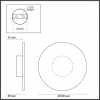 Настенный светильник ODEON LIGHT MIDCENT 6628/9WL