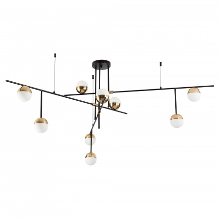 ST LUCE SL1507.422.09 Люстра потолочная ST-Luce Черный/Белый, Золотистый G9 9*5W 4000K АЛЬБЕРО