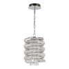 ST LUCE SL6137.103.01 Светильник подвесной ST-Luce никель/прозрачный E14 1*40W СТРОЦЦИ