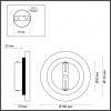Настенный светильник ODEON LIGHT HIGHTECH 6625/5WL