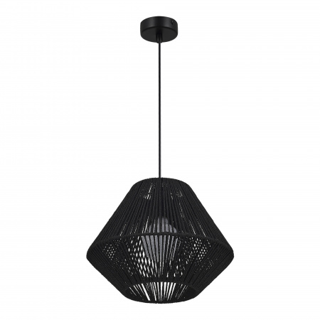 EVOLUCE SLE6025-403-01 Светильник подвесной черный/черный E27 1*40W СЕННА
