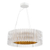 ST LUCE SL6012.203.01 Светильник подвесной ST-Luce Золотистый/Прозрачный LED 1*64W НАЗАРЕ