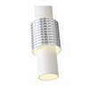 ST LUCE SL1591.503.01 Светильник подвесной ST-Luce Белый, Алюминиевый/Белый LED 1*6W 36° 3000K Подвесные светильники