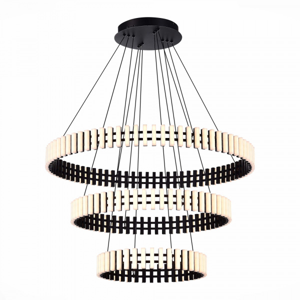 ST LUCE SL6203.403.105 Люстра подвесная ST-Luce Черный/Белый LED 1*105W 3000K ЭСТЕНСЕ