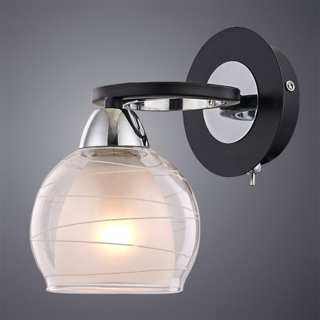 Бра Arte Lamp GINEVRA A1604AP-1BK