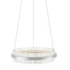 ST LUCE SL383.103.01 Светильник подвесной ST-Luce Хром/Хром, Прозрачный LED 1*34W 3000K КЕРИО