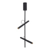 ST LUCE SL6210.403.02 Светильник подвесной ST-Luce Черный/Черный, Золотистый LED 2*3W 3000K ЛИЛИТ