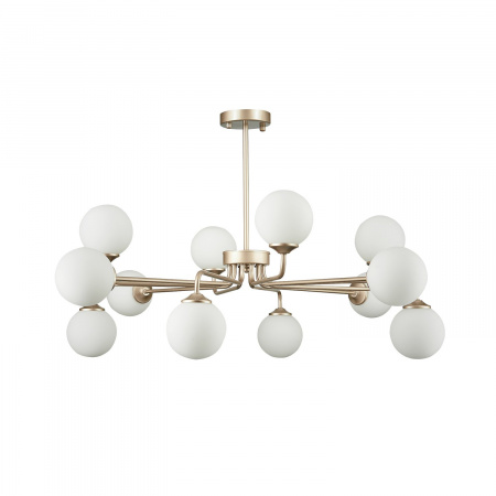 EVOLUCE SLE106203-12 Светильник подвесной ST-Luce Золотистый/Белый G9 LED 12*5W РЕДЖИНО