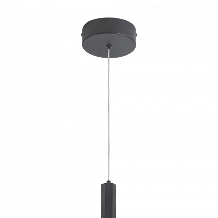 ST LUCE ST614.403.06 Светильник подвесной ST-Luce Черный/Черный LED 1*6W 4000K 330Lm 36° D32xH1900 Подвесные светильники