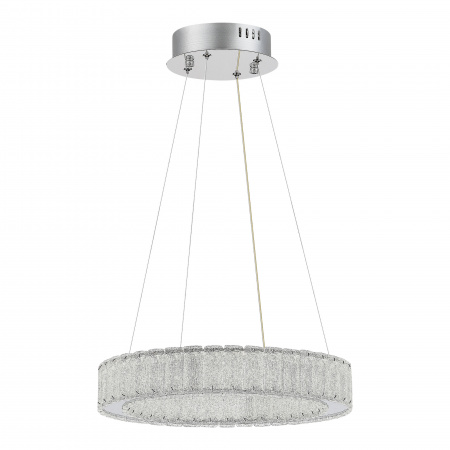 ST LUCE SL6008.103.01 Люстра подвесная ST-Luce Хром/Хром LED 1*20W 3000K ЛАТОЦЦО