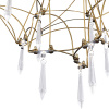 ST LUCE SL6601.202.78 Светильник потолочный ST-Luce Золотистый/Прозрачный LED 78*0,35W 3000K ГРАВЕТТА