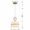 Подвесной светильник Favourite Light Mateo 2634-1P