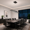 ST LUCE SL933.403.04 Люстра подвесная ST-Luce Черный/Белый,Черный LED 1*38W 3000K/4000K/6000K САМЕНТО