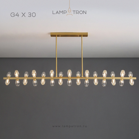 Реечный светильник Lampatron SELMER LONG, 30 ламп