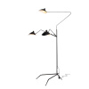 ST LUCE SL305.405.03 Торшер ST-Luce Черный/Черный, Белый E27 3*60W СПРУЦЦО