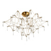 ST LUCE SL6601.202.78 Светильник потолочный ST-Luce Золотистый/Прозрачный LED 78*0,35W 3000K ГРАВЕТТА
