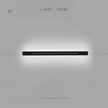 Настенный светильник Lampatron SOURIS, Размер M. Цвет Черный. Трехцветный свет