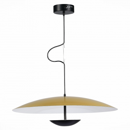 ST LUCE SL6502.213.01 Светильник подвесной ST-Luce Золотистый,Черный/Золотистый LED 1*40W 3000K АРМОНИКО