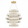 ST LUCE SL1622.303.05 Люстра подвесная ST-Luce Латунь/Прозрачный LED 1*255W 4000K ТИВОЛИ