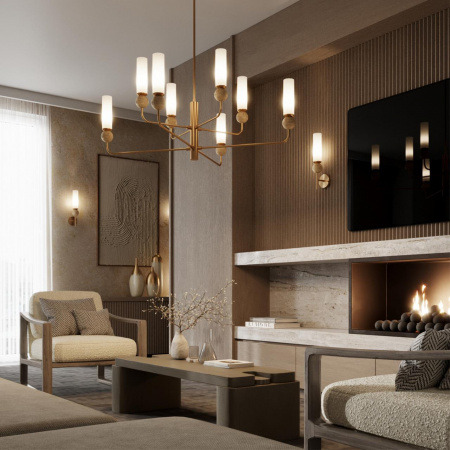Люстра на штанге ODEON LIGHT MIDCENT 6625/8