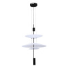 ST LUCE SL6101.413.01 Люстра подвесная ST-Luce Черный/Белый LED 1*15W 3000K ИСОЛА