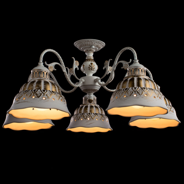 Потолочная люстра Arte Lamp CHIESA A2814PL-5WG
