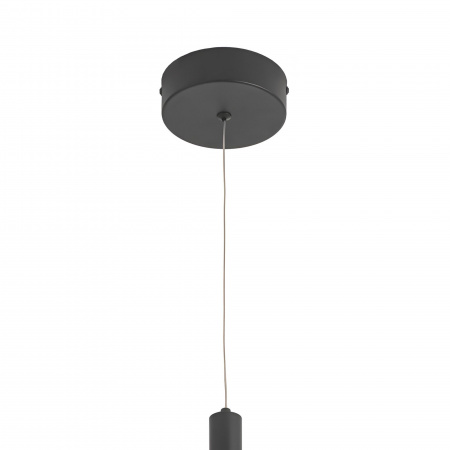 ST LUCE ST613.403.06 Светильник подвесной ST-Luce Черный/Черный LED 1*3W 4000K 260Lm 36° D30xH1900 Подвесные светильники