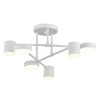EVOLUCE SLE201052-06 Светильник потолочный Белый/Белый LED 6*7W 4000K НОБЕЛЬ