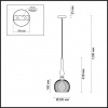 Подвес ODEON LIGHT PENDANT 4767/1