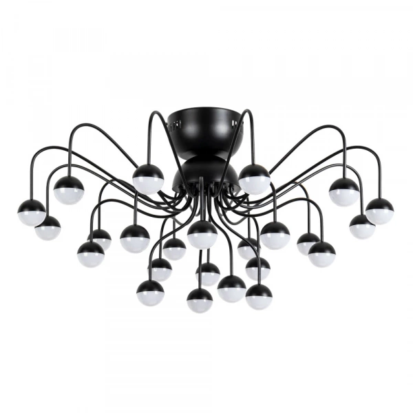 Потолочная люстра Arte Lamp DEXTER A3619PL-24BK