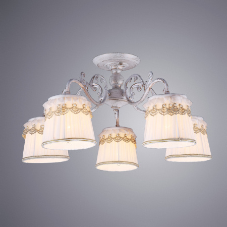 Потолочная люстра Arte Lamp MERLETTO A5709PL-5WG
