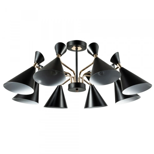 Потолочная люстра Arte Lamp WELLINGTON A2711PL-8BK