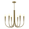 ST LUCE SL1243.303.06 Светильник подвесной ST-Luce Латунь E14 6*60W ДУЧЕС