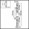 Настенный светильник ODEON LIGHT L-VISION 7146/10WL