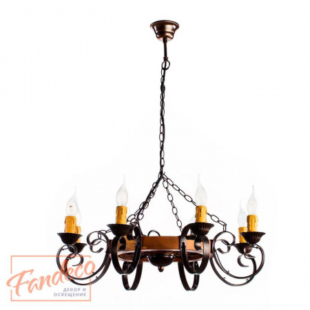 Подвесная люстра Arte Lamp TAVERNA A9520LM-8BR