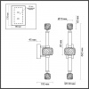 Настенный светильник ODEON LIGHT MODERN 5426/28WL