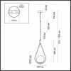 Подвес ODEON LIGHT PENDANT 4810/1A