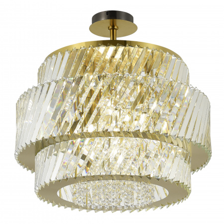 ST LUCE SL6138.313.12 Светильник потолочный ST-Luce латунь/прозрачный E14 12*40W РИТЦ