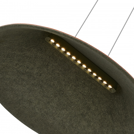 ST LUCE SL3001.723.01 Светильник подвесной ST-Luce Оранжевый,Серый/Оранжевый,Серый LED 1*12W СЕНТИТО