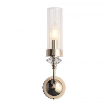 ST LUCE SL1402.201.01 Светильник настенный ST-Luce Золото/Прозрачный E14*1 40W ЭЛЕГРА