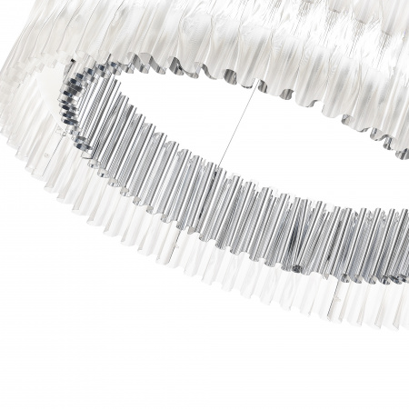 ST LUCE SL6012.113.01 Светильник подвесной ST-Luce Хром/Прозрачный LED 1*87W 3000K НАЗАРЕ