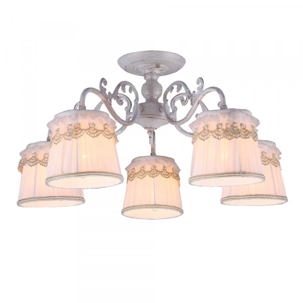 Потолочная люстра Arte Lamp MERLETTO A5709PL-5WG