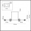 Люстра ODEON LIGHT MODERN 5427/40L